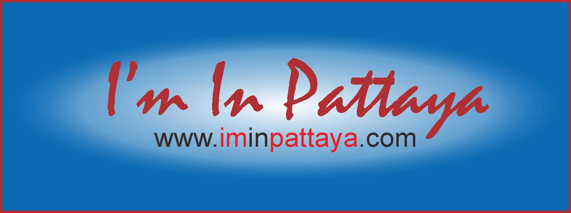 mixed colour text indicating advertising options on I'm In Pattaya dot com